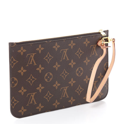 Louis Vuitton Monogram Neverfull MM GM Pochette 2 of 5