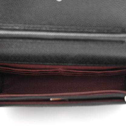 Chanel Caviar Quilted Wallet on Chain WOC Black 5 of 12