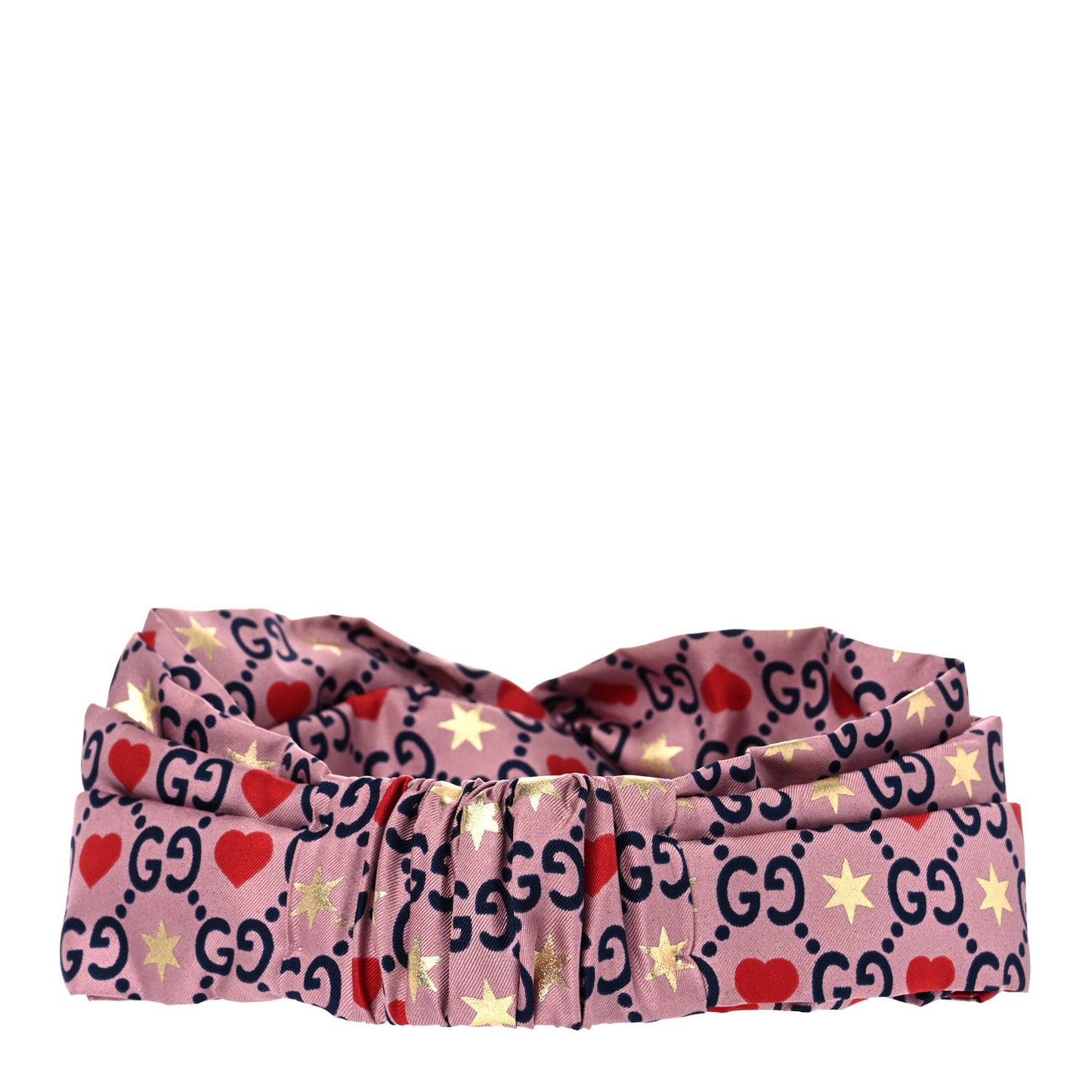 Silk GG Big Dimba Headband M Pink