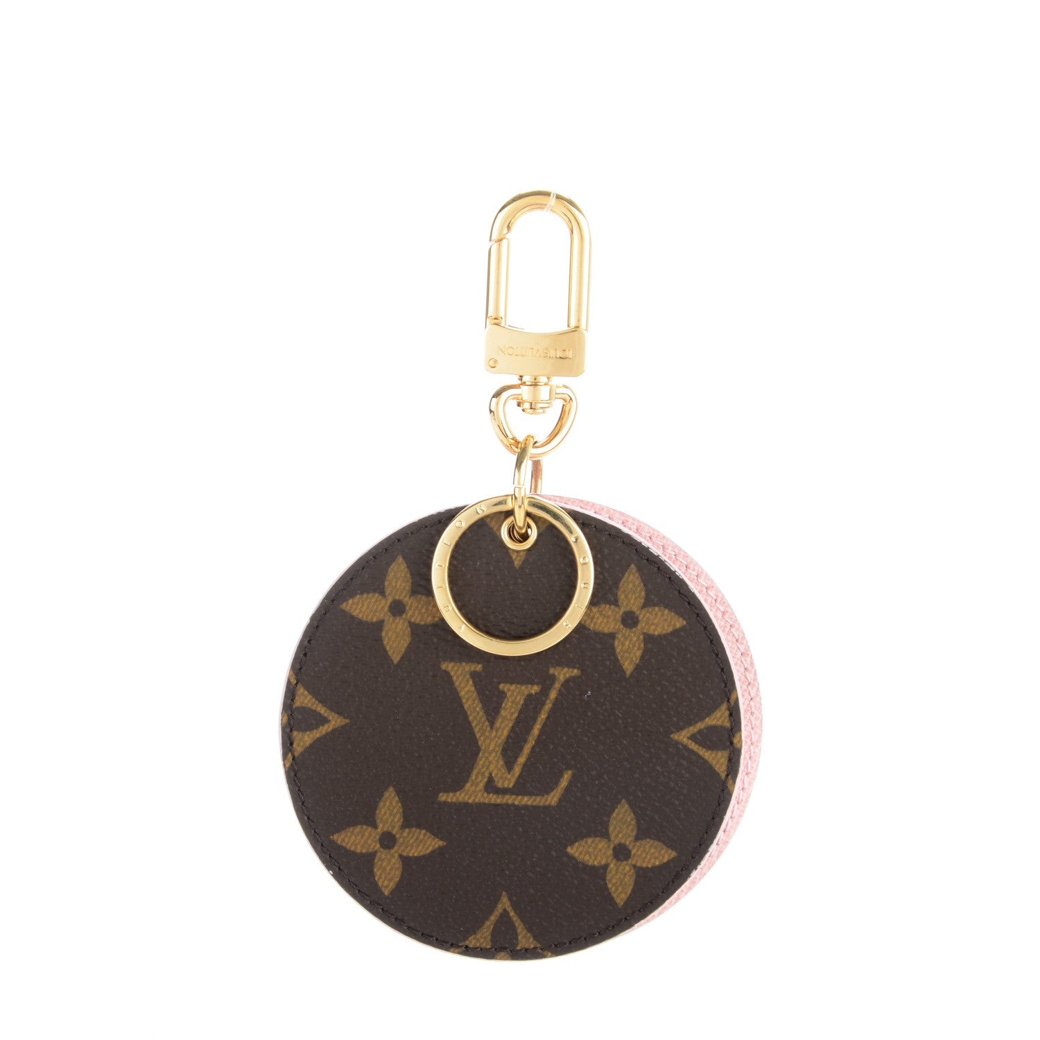 Louis Vuitton Monogram LV Mirror Key Holder Rose Ballerine 1 of 6