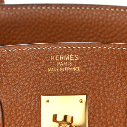 Hermes Togo Birkin 35 Gold 6 of 10