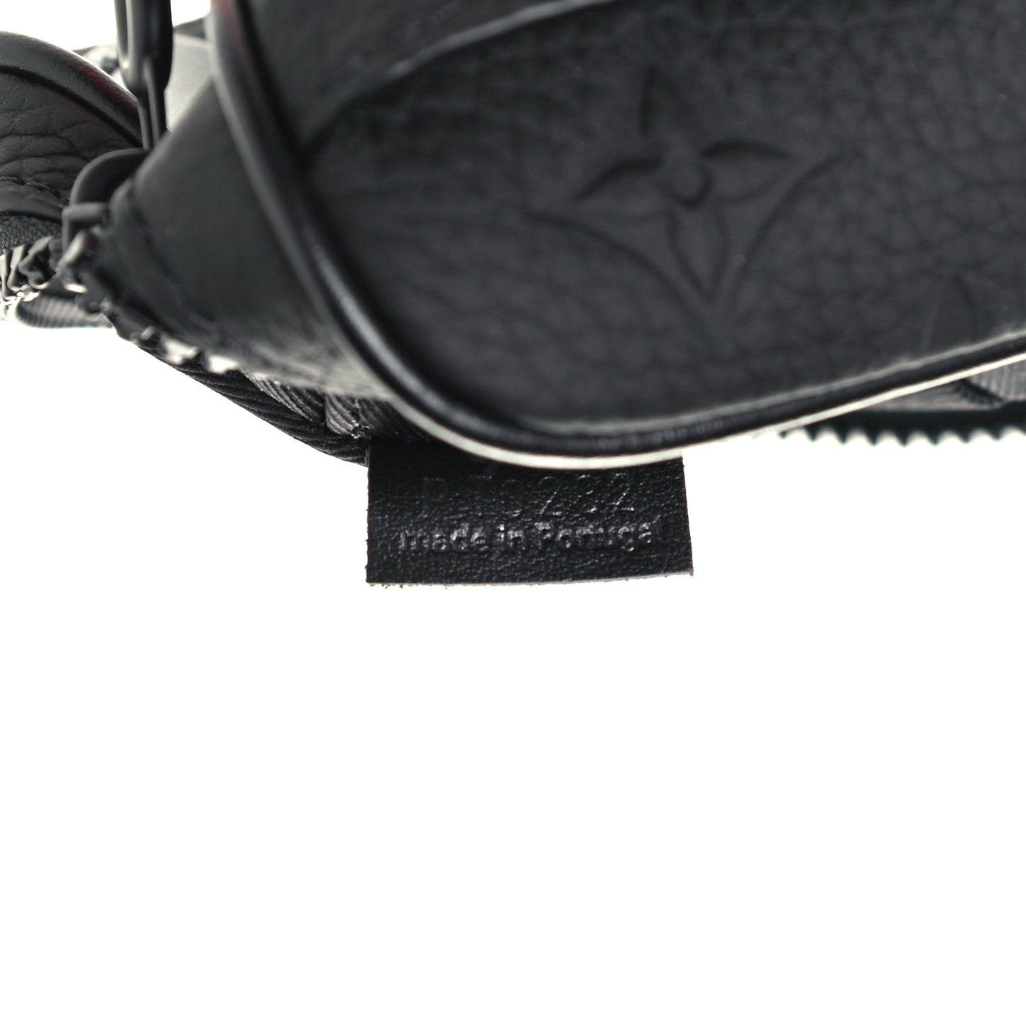 Taurillon Monogram Uniformes Solar Ray Soft Pochette Volga Belt Bag Black