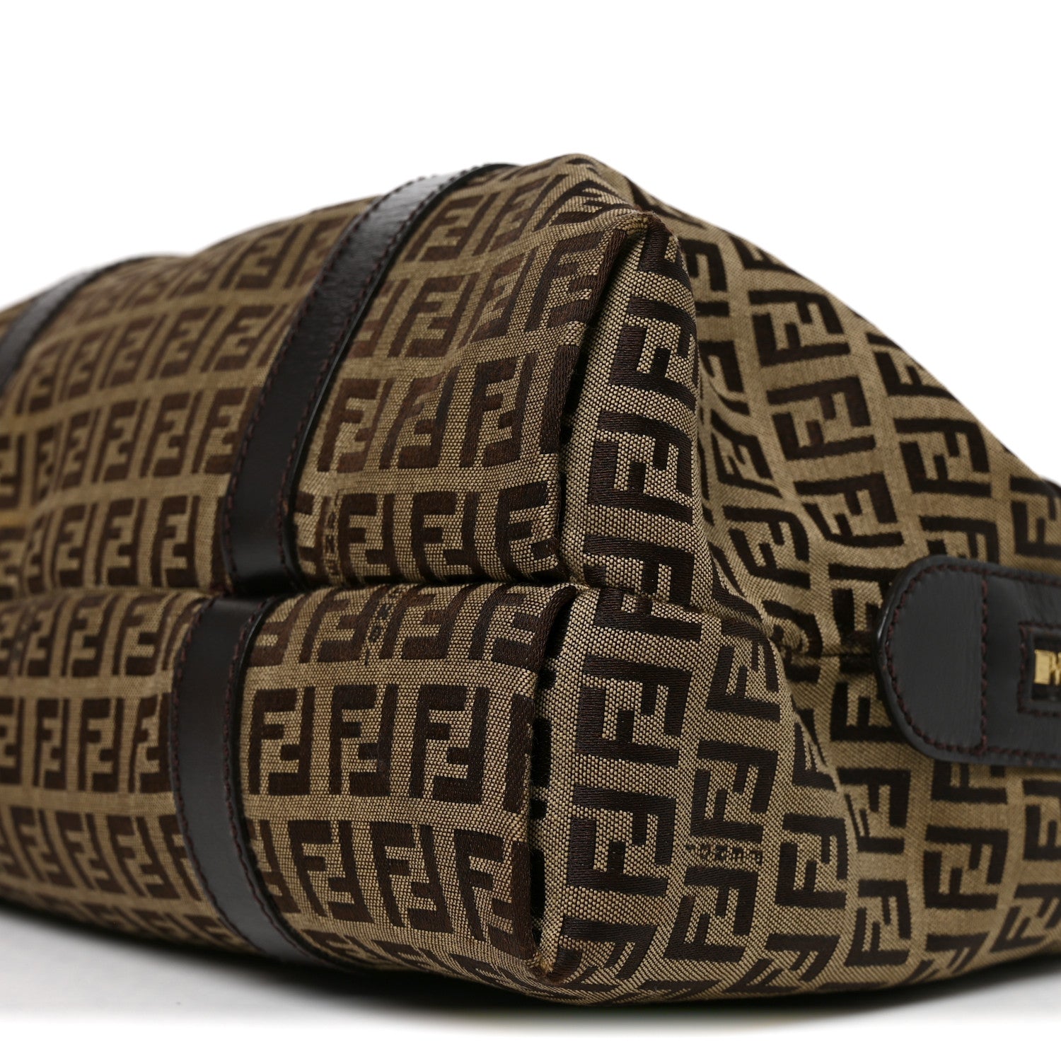 Fendi Zucchino Boston Brown 9 of 9