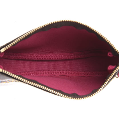Louis Vuitton Monogram 2020 Christmas Animation Roller Coaster Mini Pochette Accessories Pivoine 4 of 10