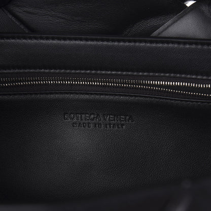 Bottega Veneta Nappa Intreccio Padded Top Handle Shoulder Bag Black 6 of 9