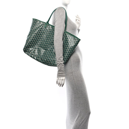 Goyard Goyardine Saint Louis GM Green 2 of 12