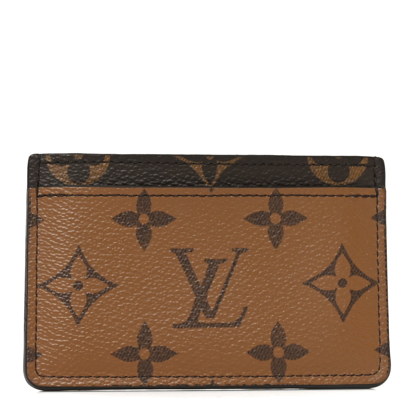 Reverse Monogram Card Holder