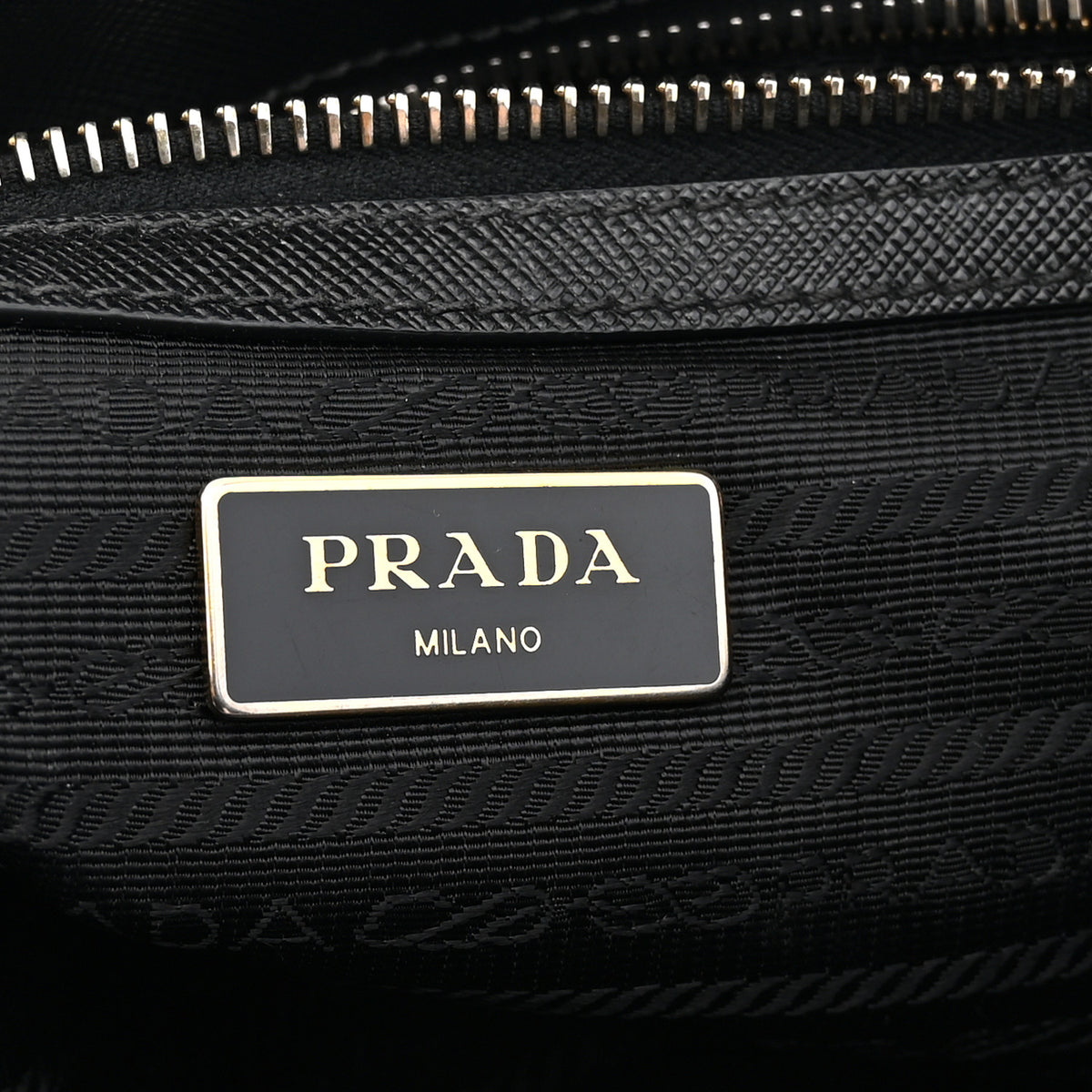 Prada Saffiano Small Galleria Double Zip Tote Black 6 of 14