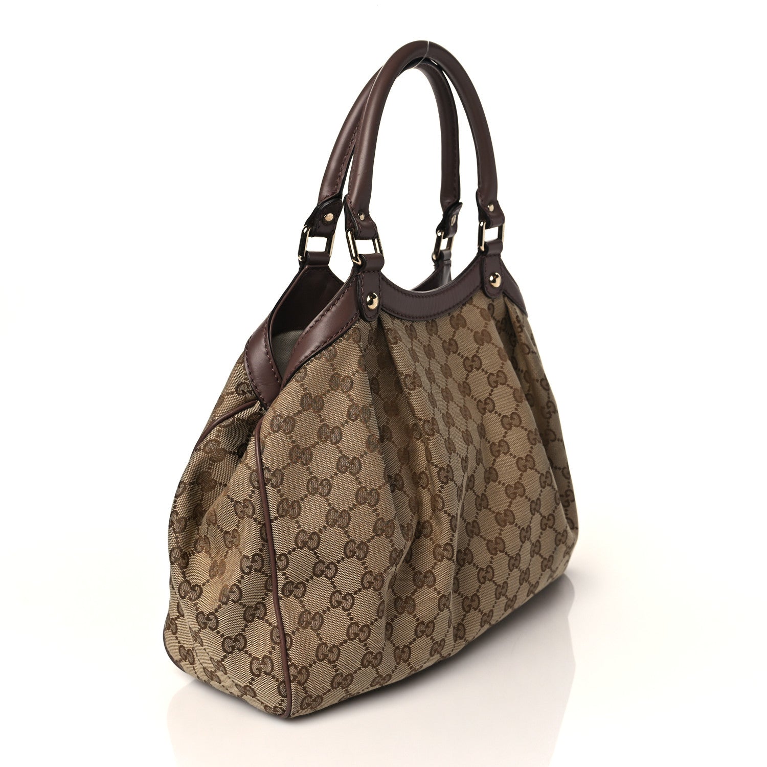 Gucci Monogram Medium Sukey Tote Brown 2 of 10