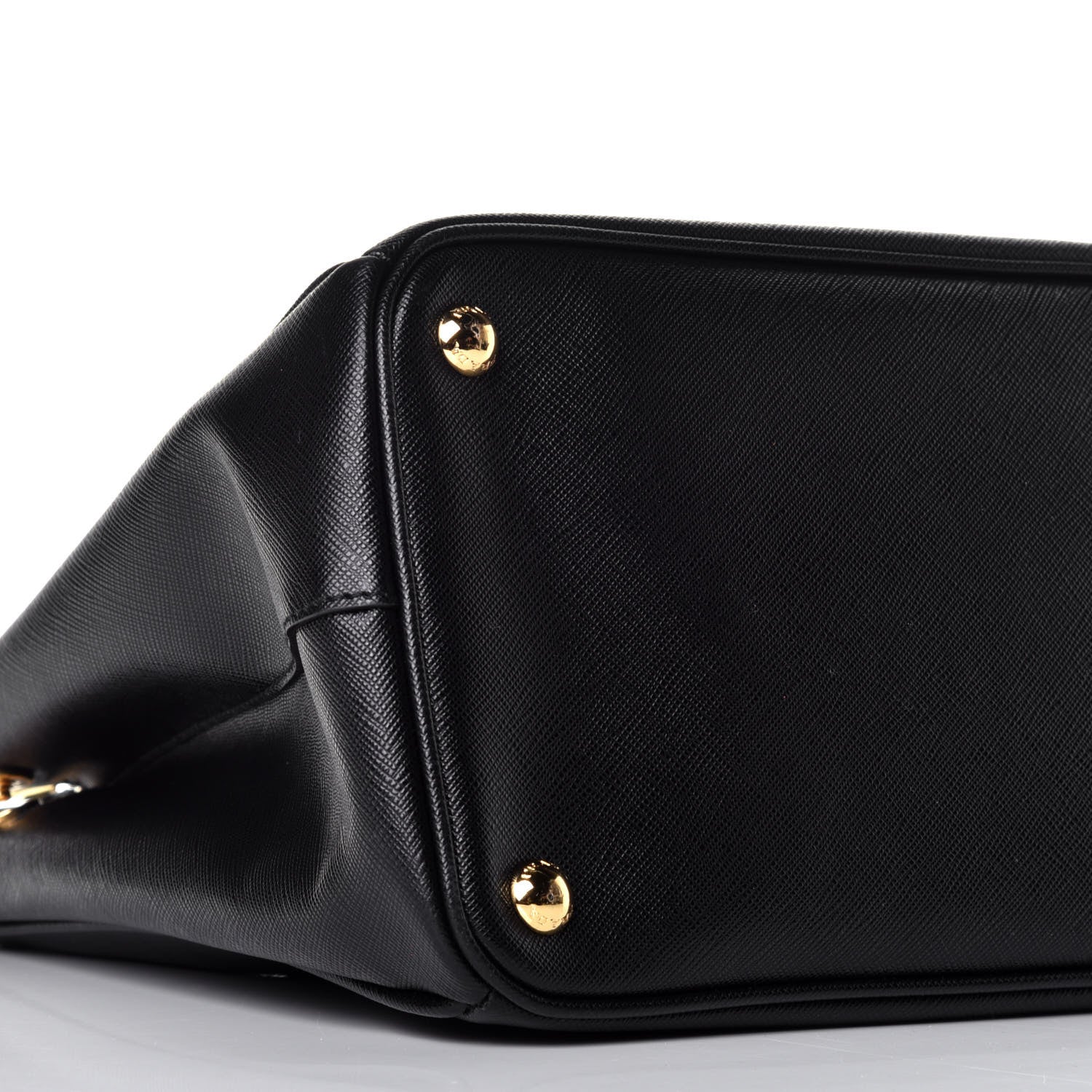 Prada Saffiano Medium Galleria Double Zip Tote Black 8 of 9