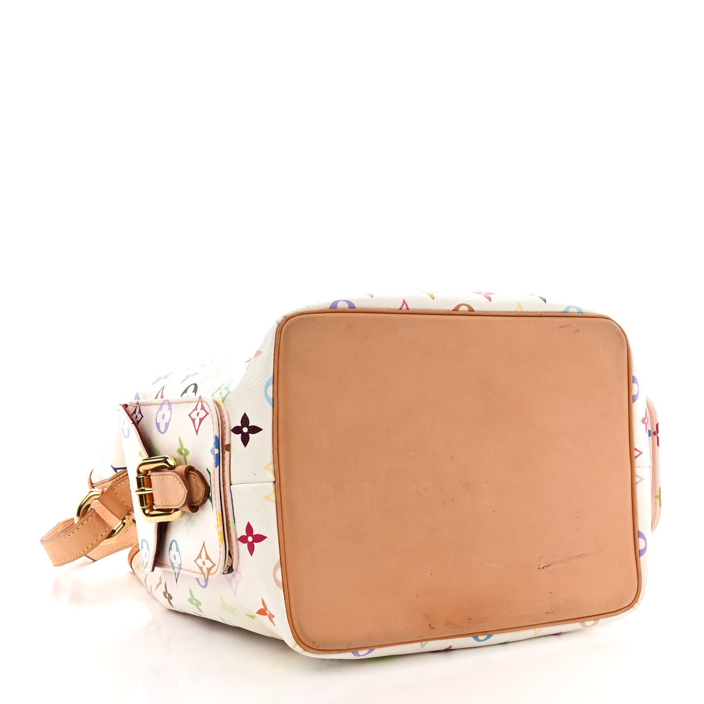 Monogram Multicolor Petit Noe White