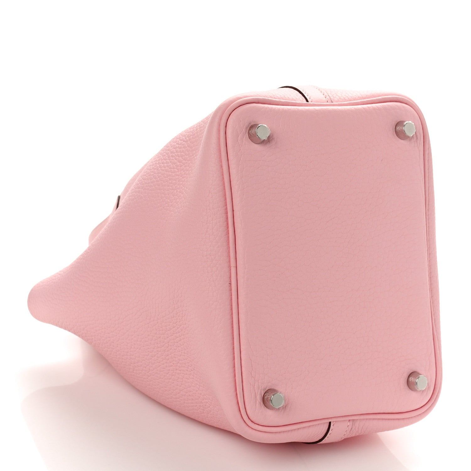 Hermes Taurillon Clemence Picotin Lock 18 PM Rose Sakura 4 of 8