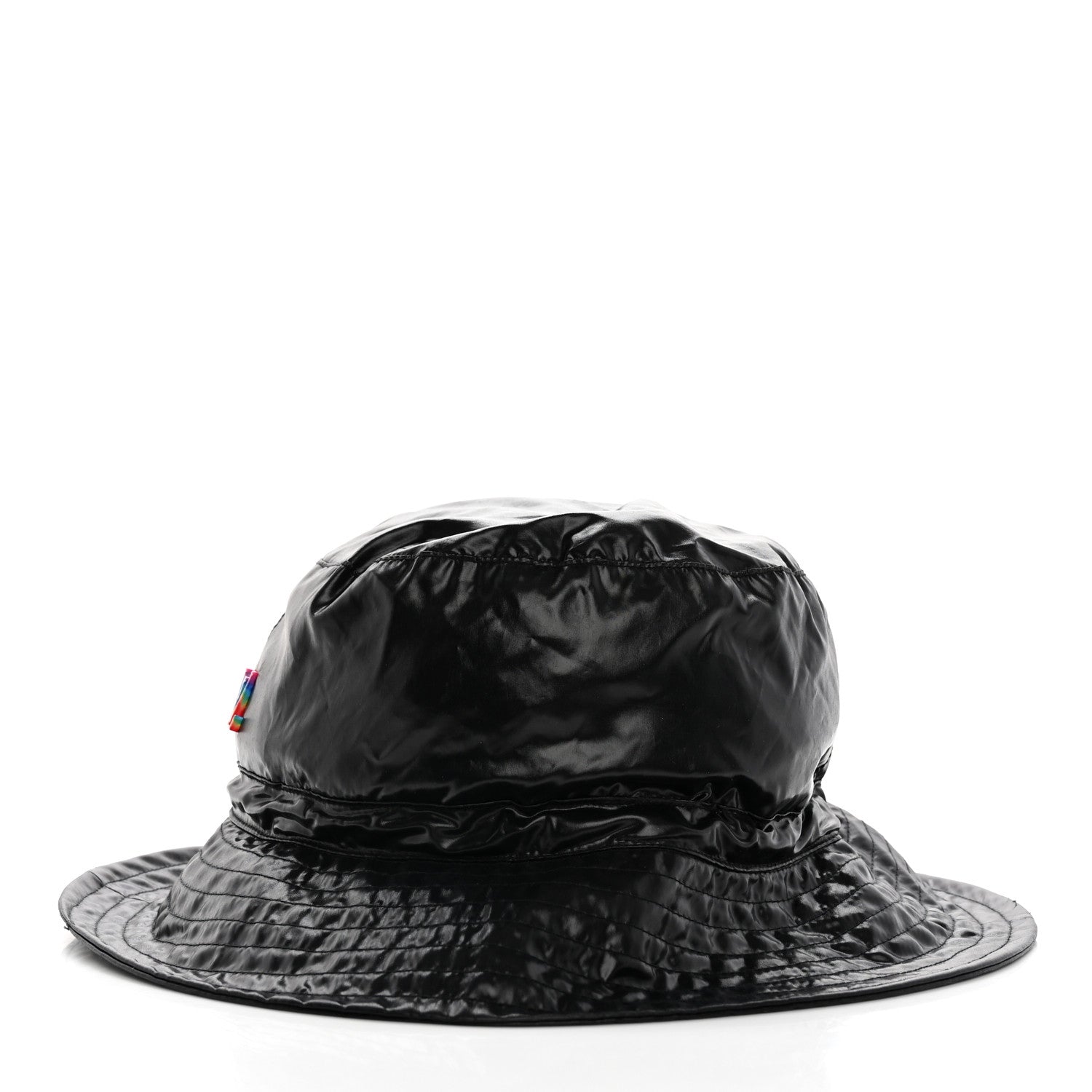 Louis Vuitton Nylon 2054 Transformable Bob Bucket Hat 58 Black 6 of 9