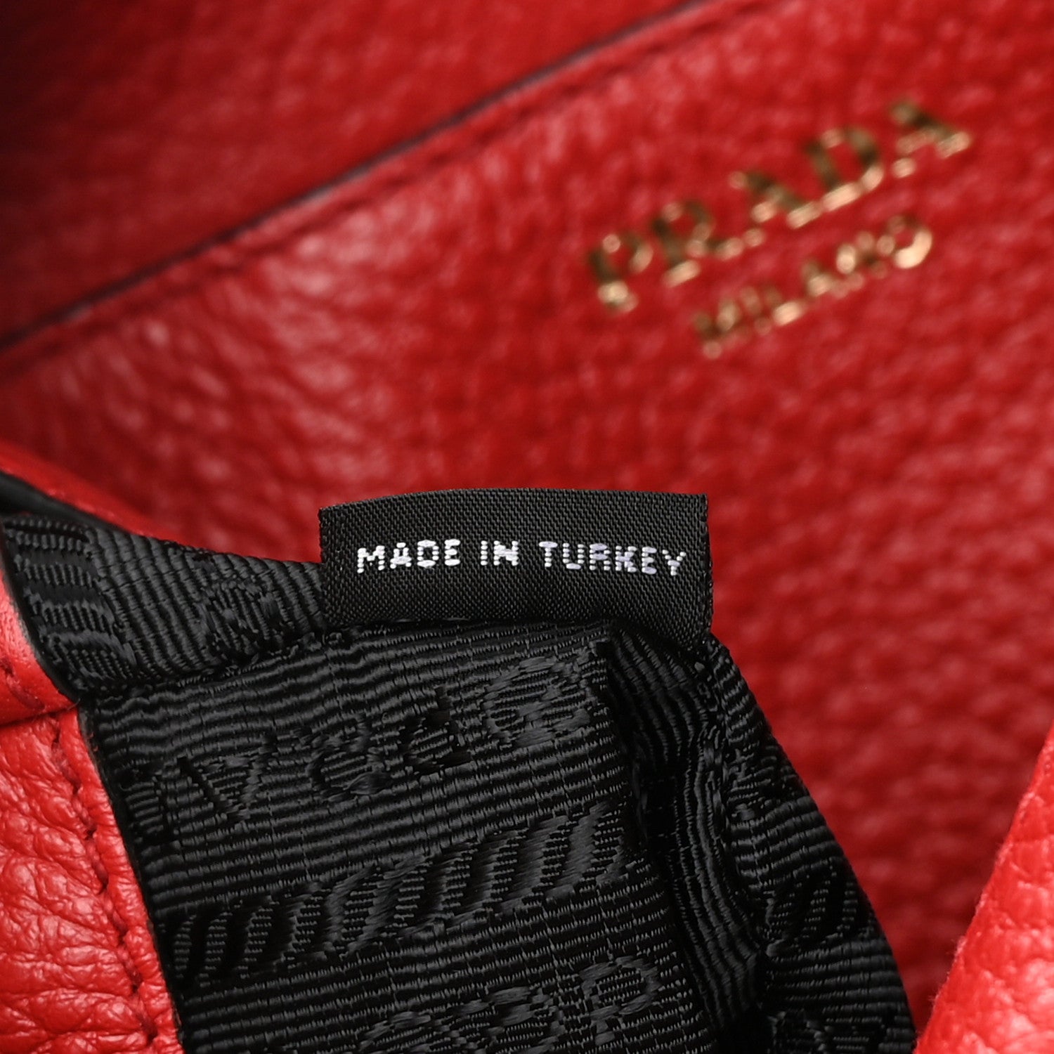 Prada Vitello Phenix Small Zippered Messenger Hobo Rosso 7 of 12