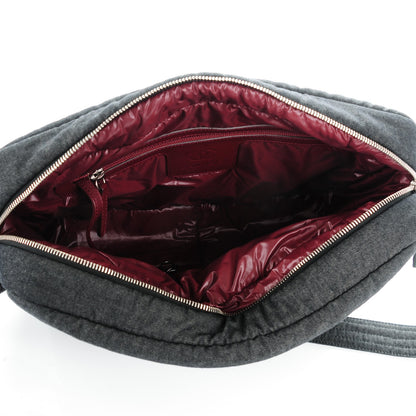 Chanel Denim Quilted Coco Cocoon Messenger Black 5 of 7
