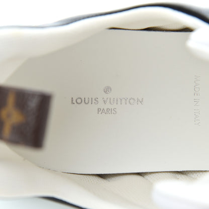Louis Vuitton Flower Printed Calfskin Monogram LV Archlight Sneakers 41 Black Rose 7 of 14