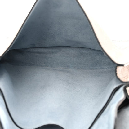 Prada Glace Calf Etiquette Flap Pomice Astrale 7 of 15