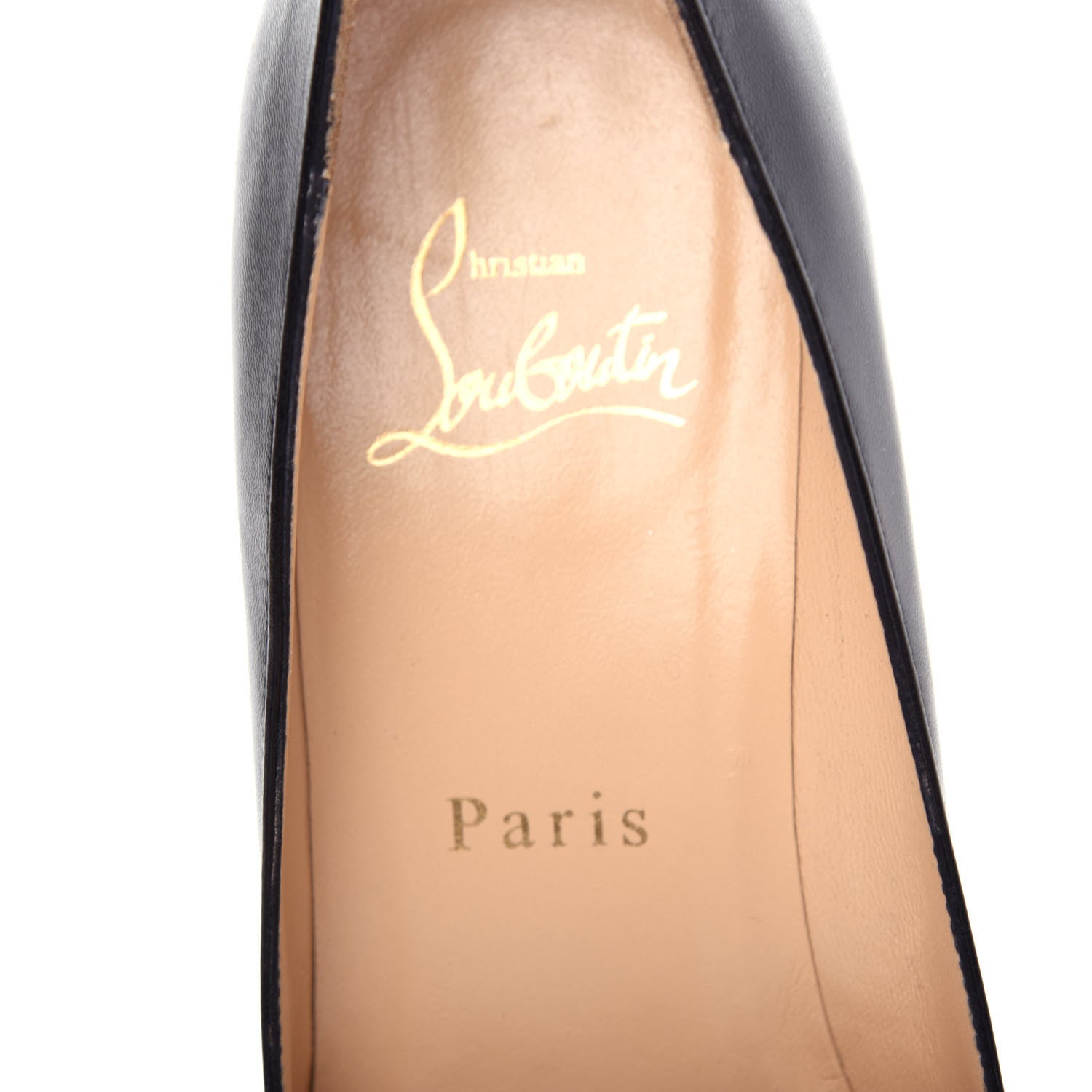 Christian Louboutin Shiny Nappa Pigalle 85 Pumps 35.5 Black 8 of 10