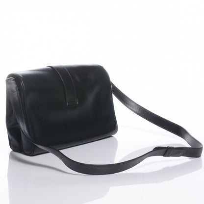 Gucci Leather GG Shoulder Bag Black 3 of 6