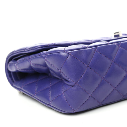 Chanel Lambskin Quilted 2.55 Reissue 226 Flap Purple 8 of 9