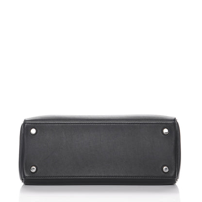 Hermes Swift Kelly Retourne 25 Black 7 of 27