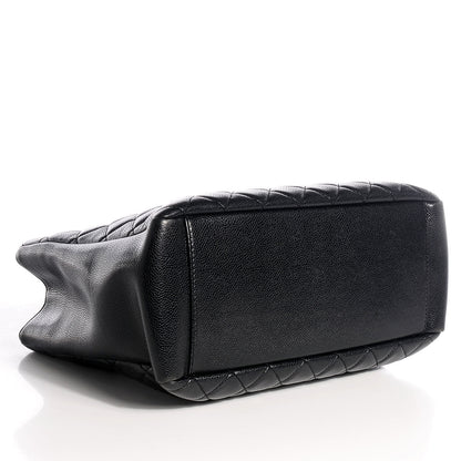 Chanel Caviar Grand Shopping Tote GST Black 4 of 8