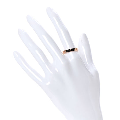 Cartier 18K Pink Gold 3.5mm LOVE Wedding Band Ring 60 9 2 of 5
