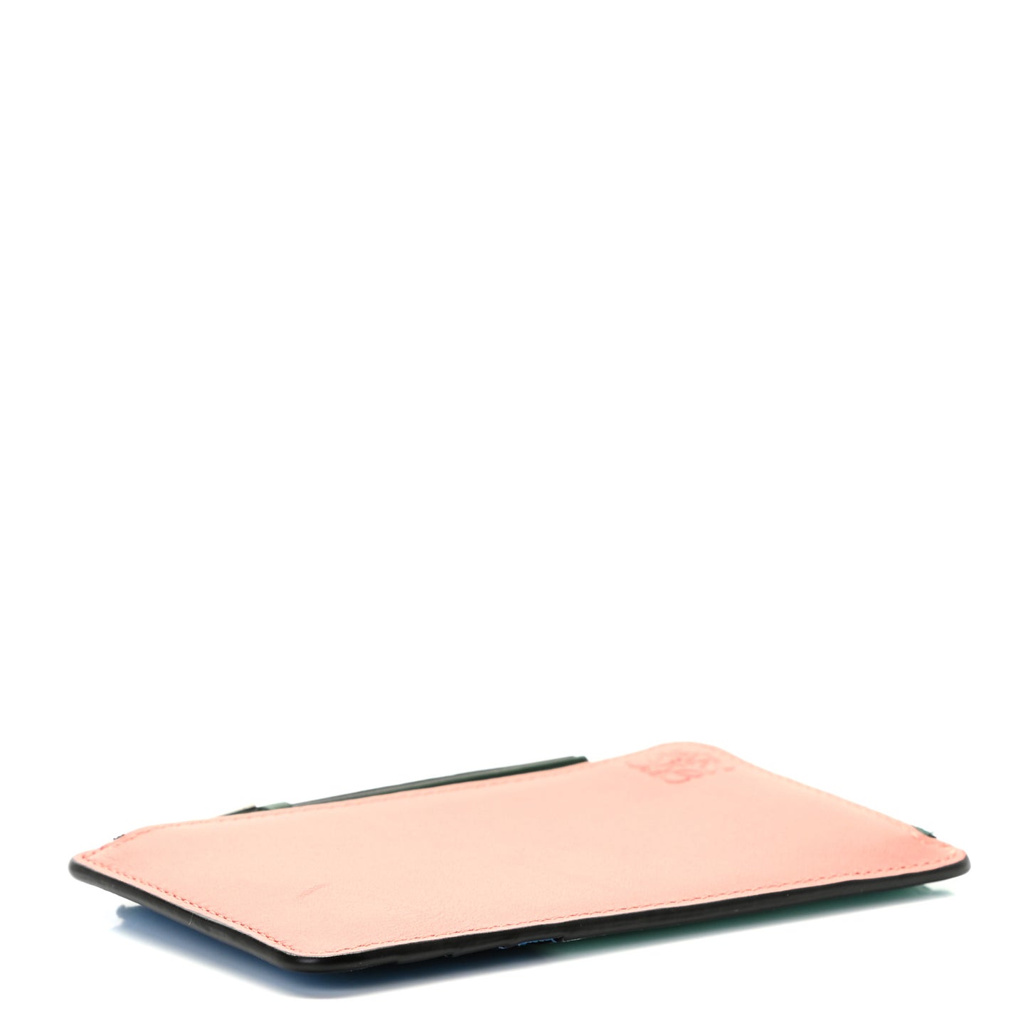 Soft Calfskin Coin Card Holder Multicolor