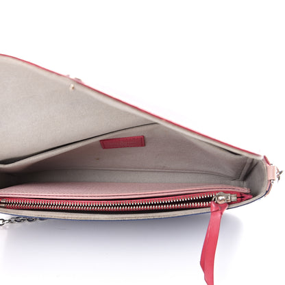 Louis Vuitton Epi Pochette Felicie Hot Pink 5 of 22