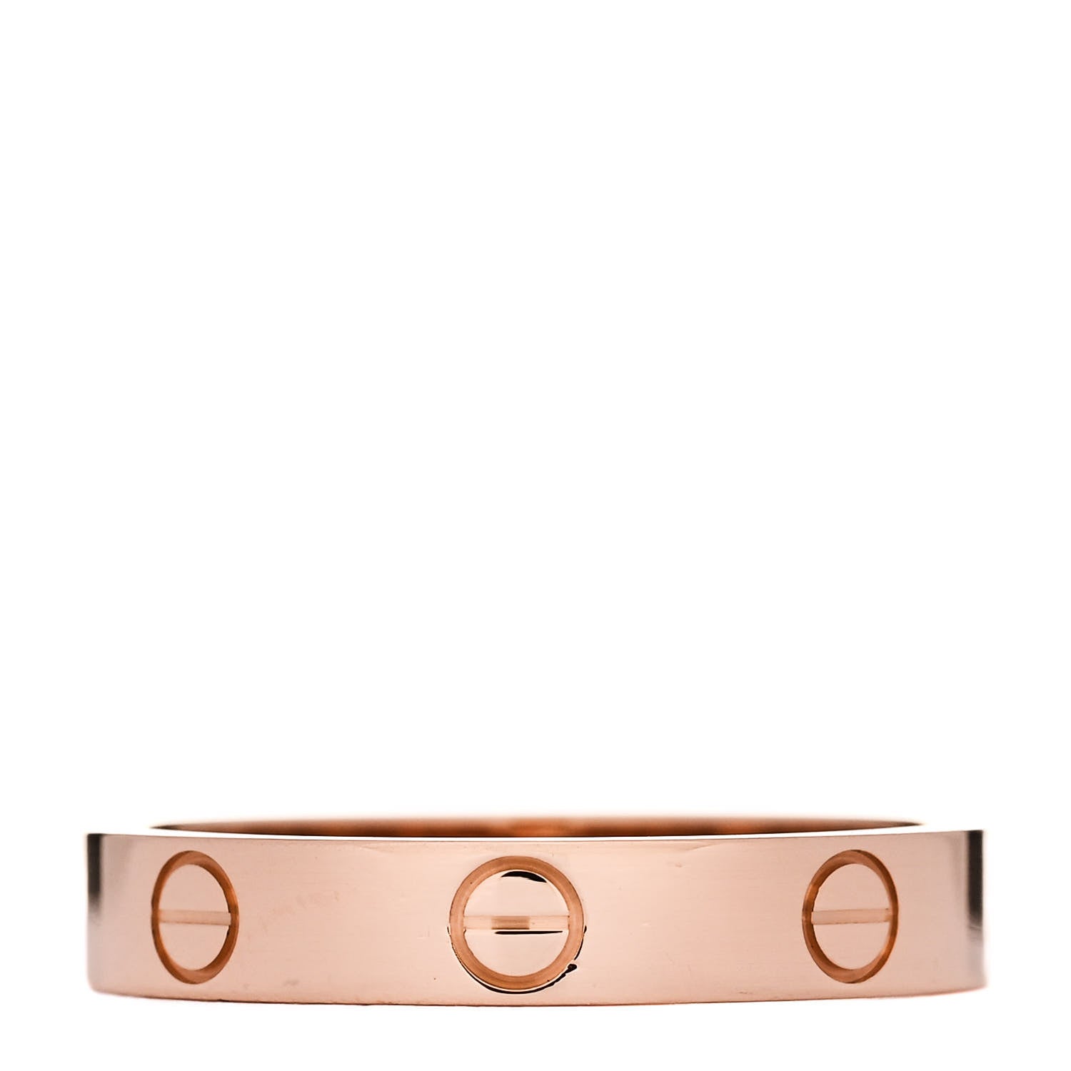 Cartier 18K Pink Gold 3.5mm LOVE Wedding Band Ring 57 8 1 of 5