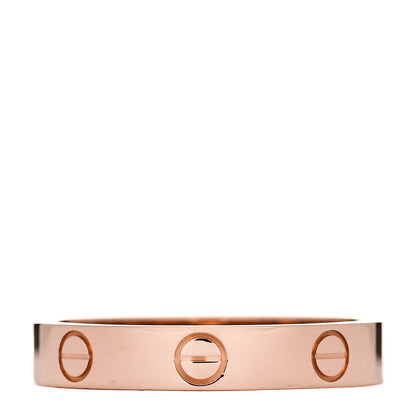 Cartier 18K Pink Gold 3.5mm LOVE Wedding Band Ring 57 8 1 of 5