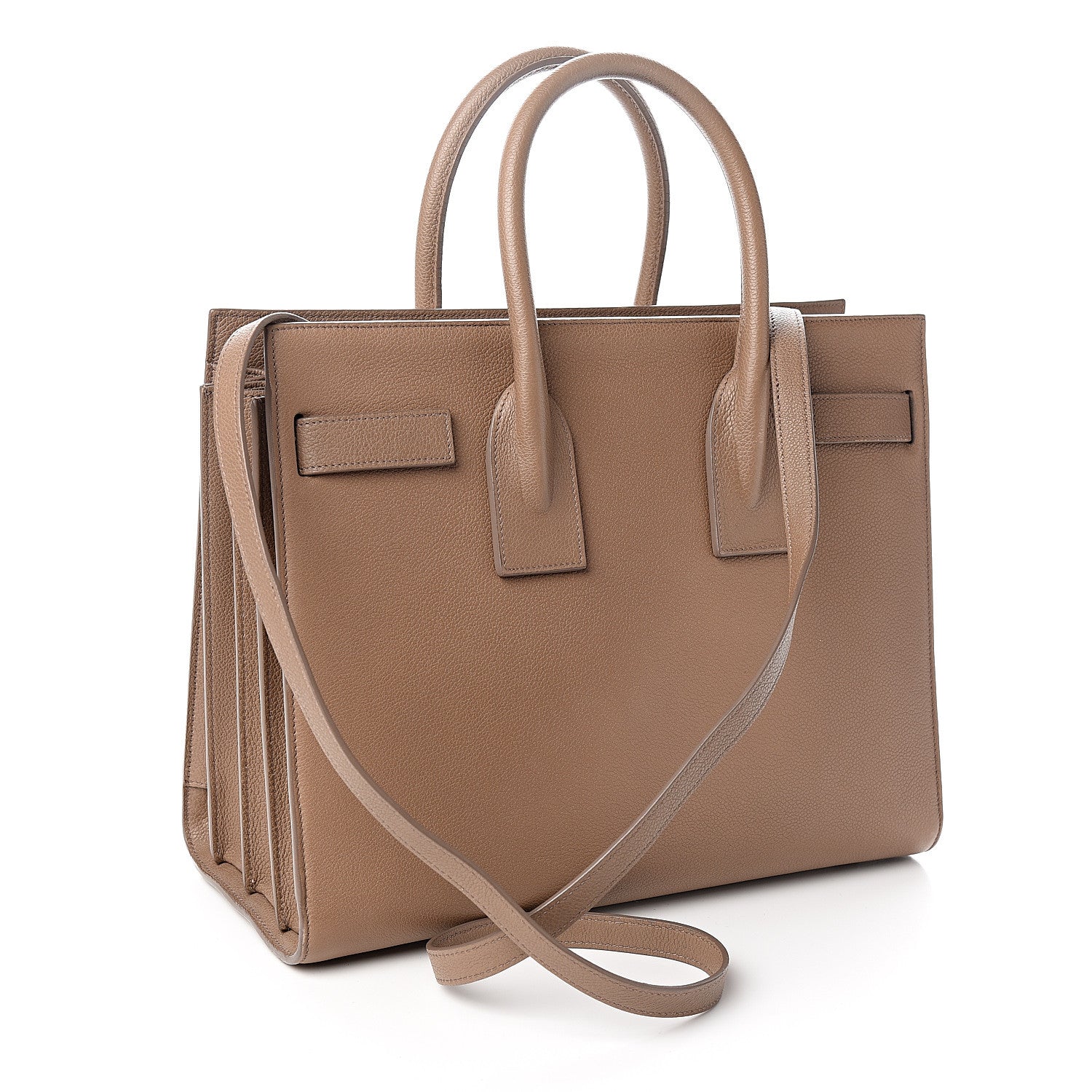 Saint Laurent Calfskin Small Sac De Jour Beige 2 of 10