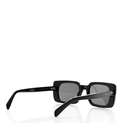 Celine Acetate Rectangular Sunglasses CL402131 Black 4 of 7
