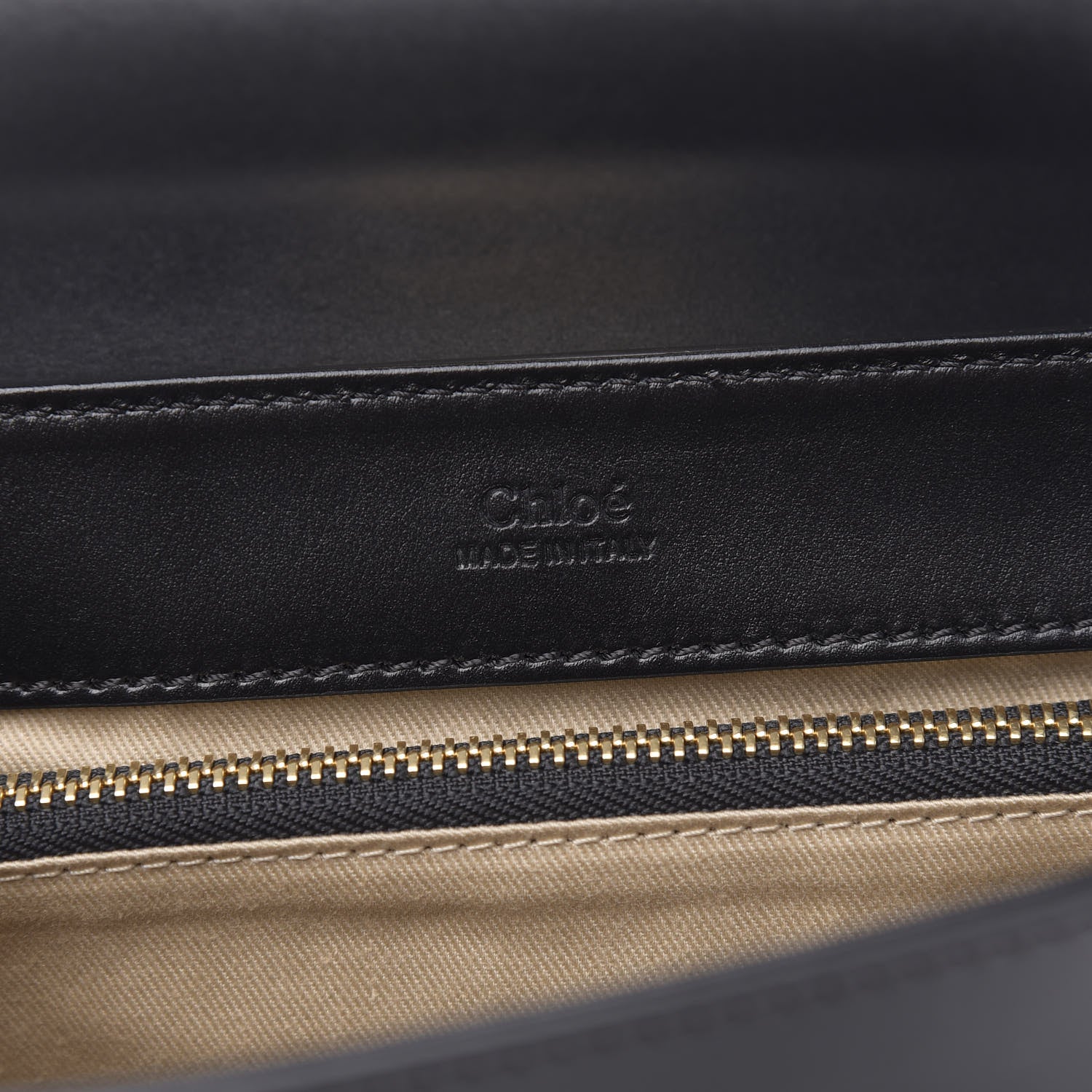 Chloe Calfskin Small C Double Carry Black 6 of 9