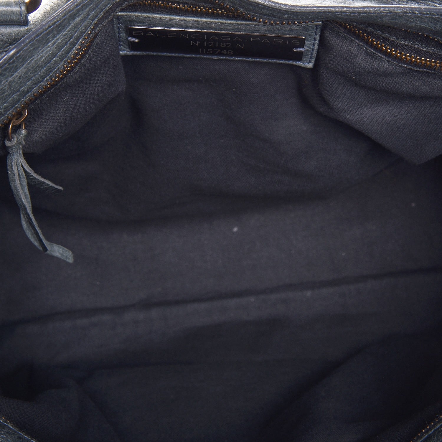 Balenciaga Agneau Classic Hardware City Anthracite 6 of 8