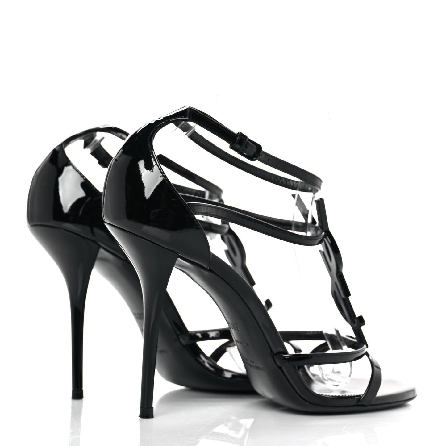 Patent Cassandra 100 Sandals 38.5 Black