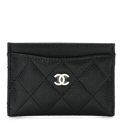 Chanel Caviar Quilted Card Holder Black 1 of 8