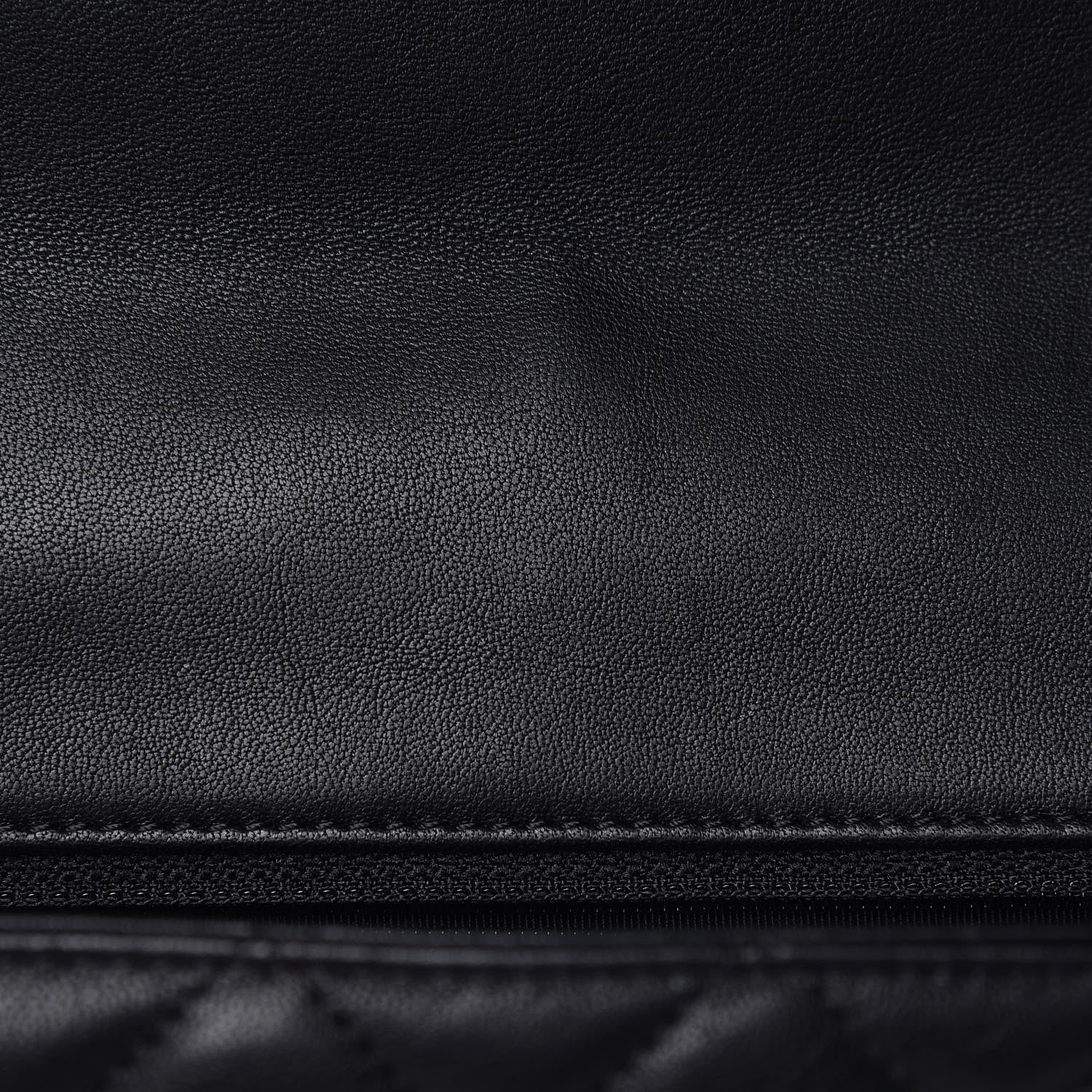 Chanel Lambskin Quilted Jumbo Cuba Color Flap Black 13 of 13