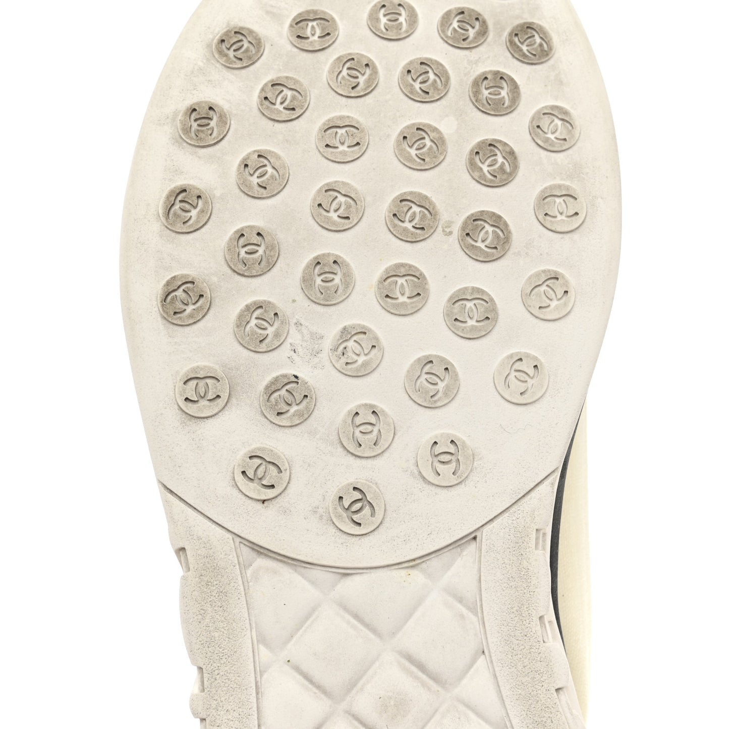 Lycra Womens CC Sneakers 37 White Black