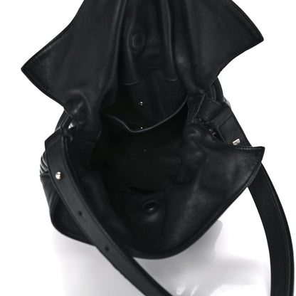 Loewe Calfskin Small Flamenco Knot Bag Black 5 of 13