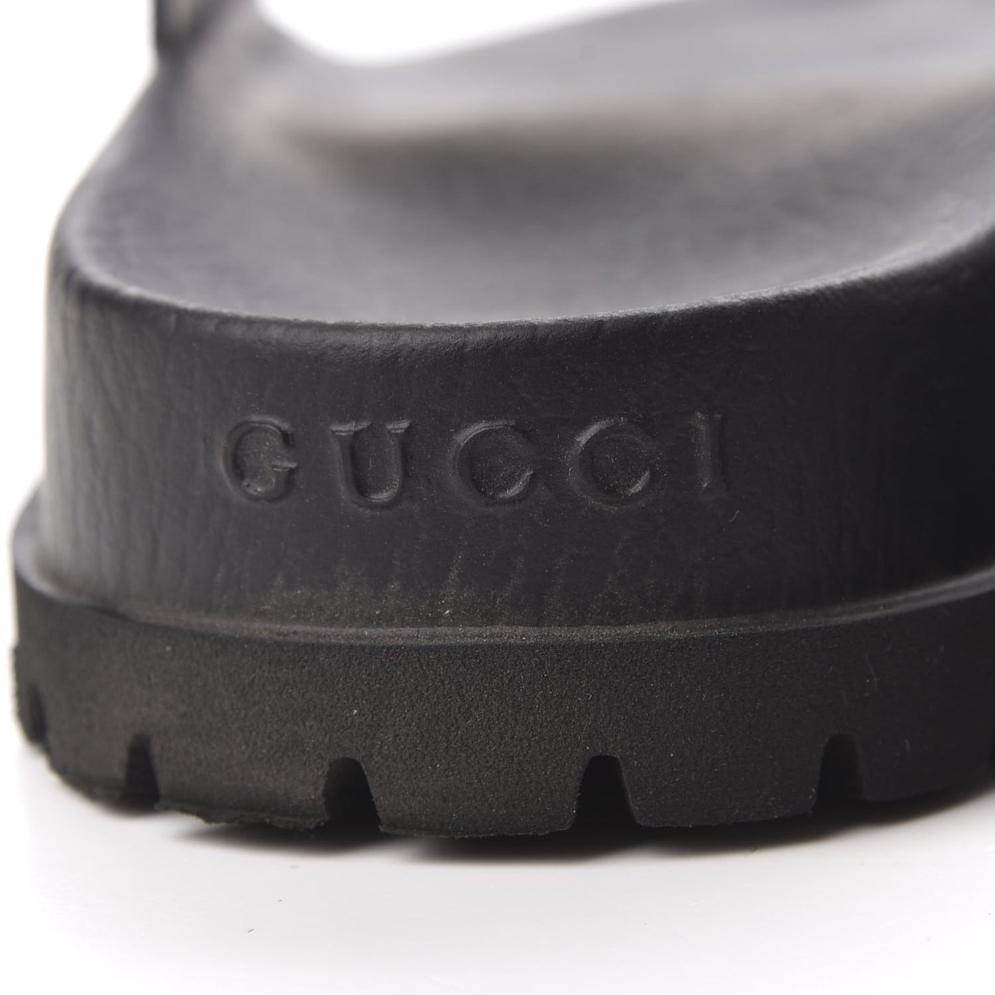 Rubber Web Mens Lug Sole Slide Sandals 5 Black Green Red