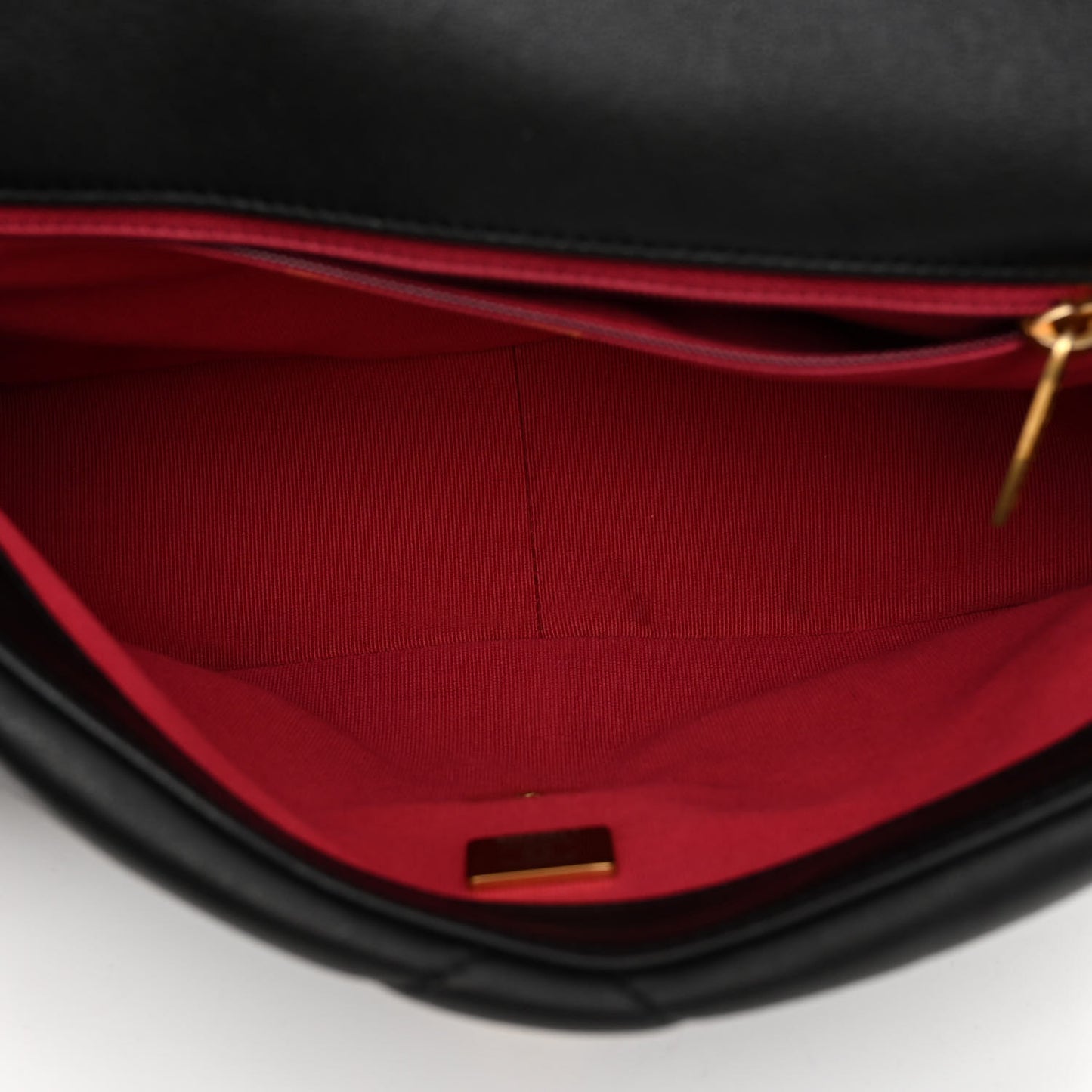 Lambskin Quilted Medium Chanel 19 Flap Black