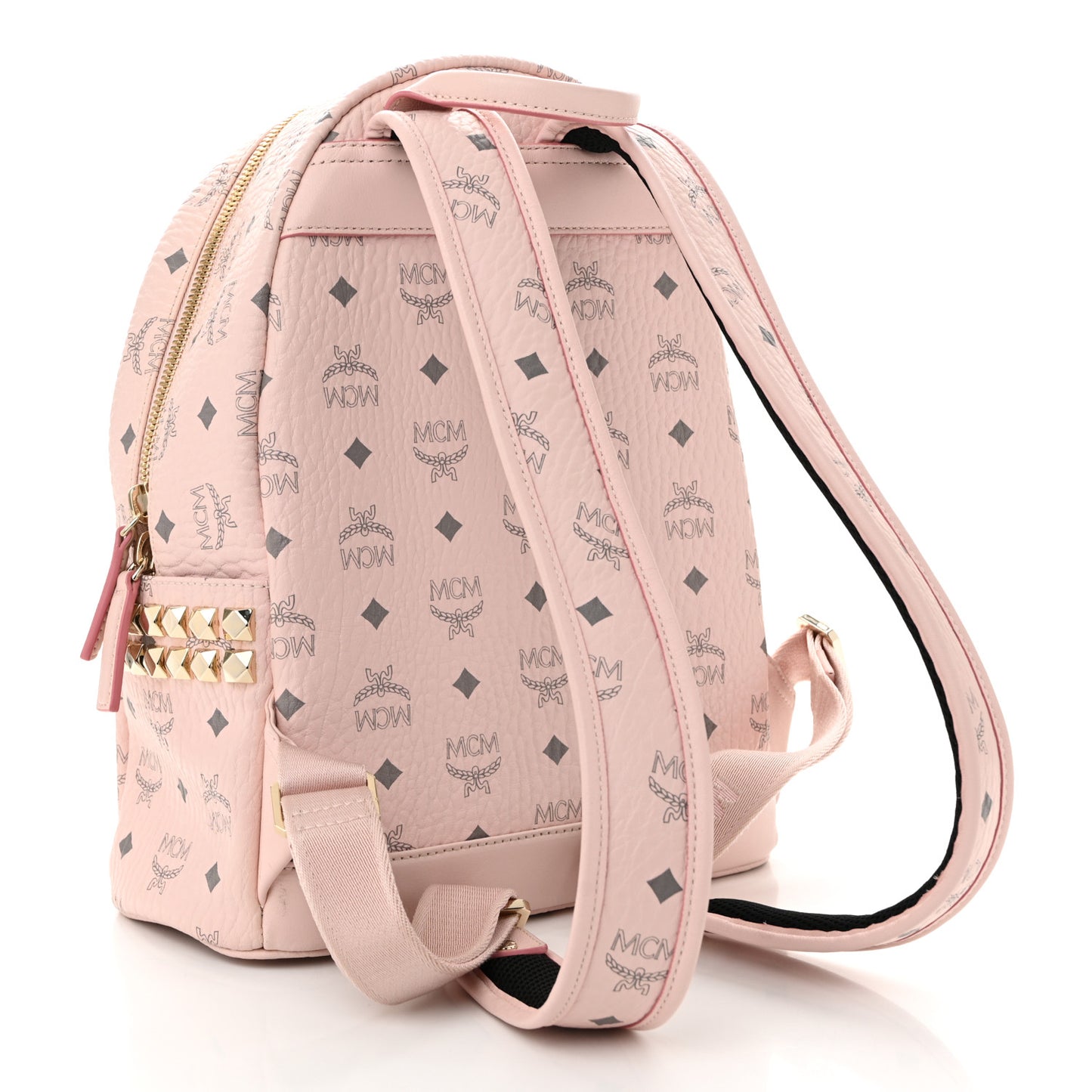 Visetos Small Side Stud Stark Backpack Soft Pink