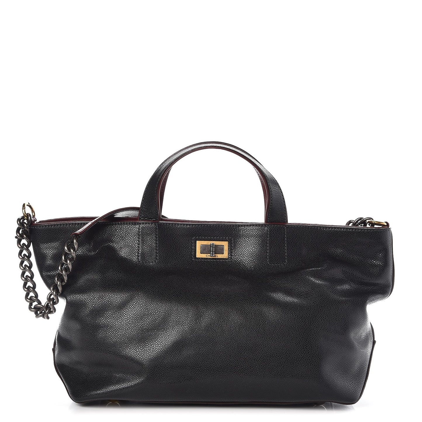 Caviar Mademoiselle Tote Black