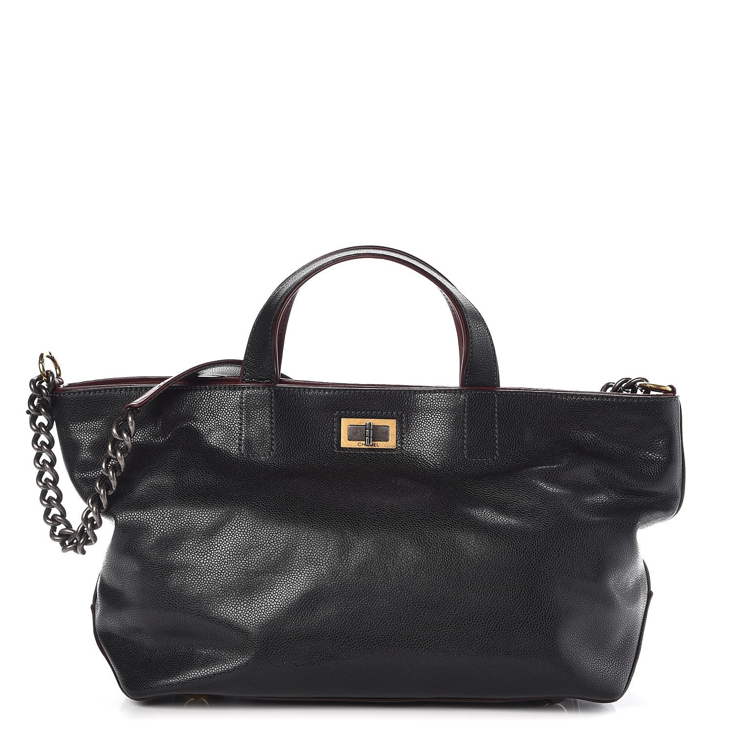 Chanel Caviar Mademoiselle Tote Black 1 of 11