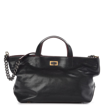 Chanel Caviar Mademoiselle Tote Black 1 of 11