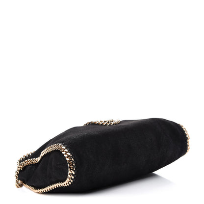 Stella McCartney Shaggy Deer Falabella Fold Over Tote Black 5 of 11
