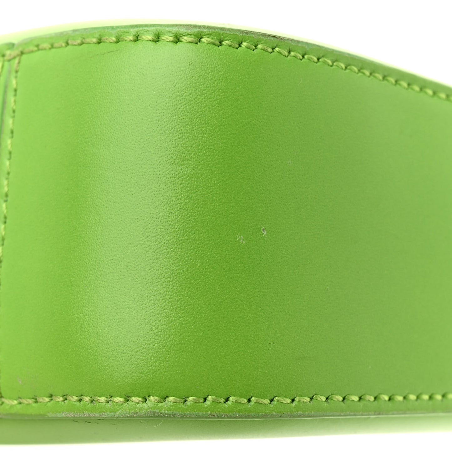 Smooth Calfskin Medium TB Shoulder Bag Brilliant Green