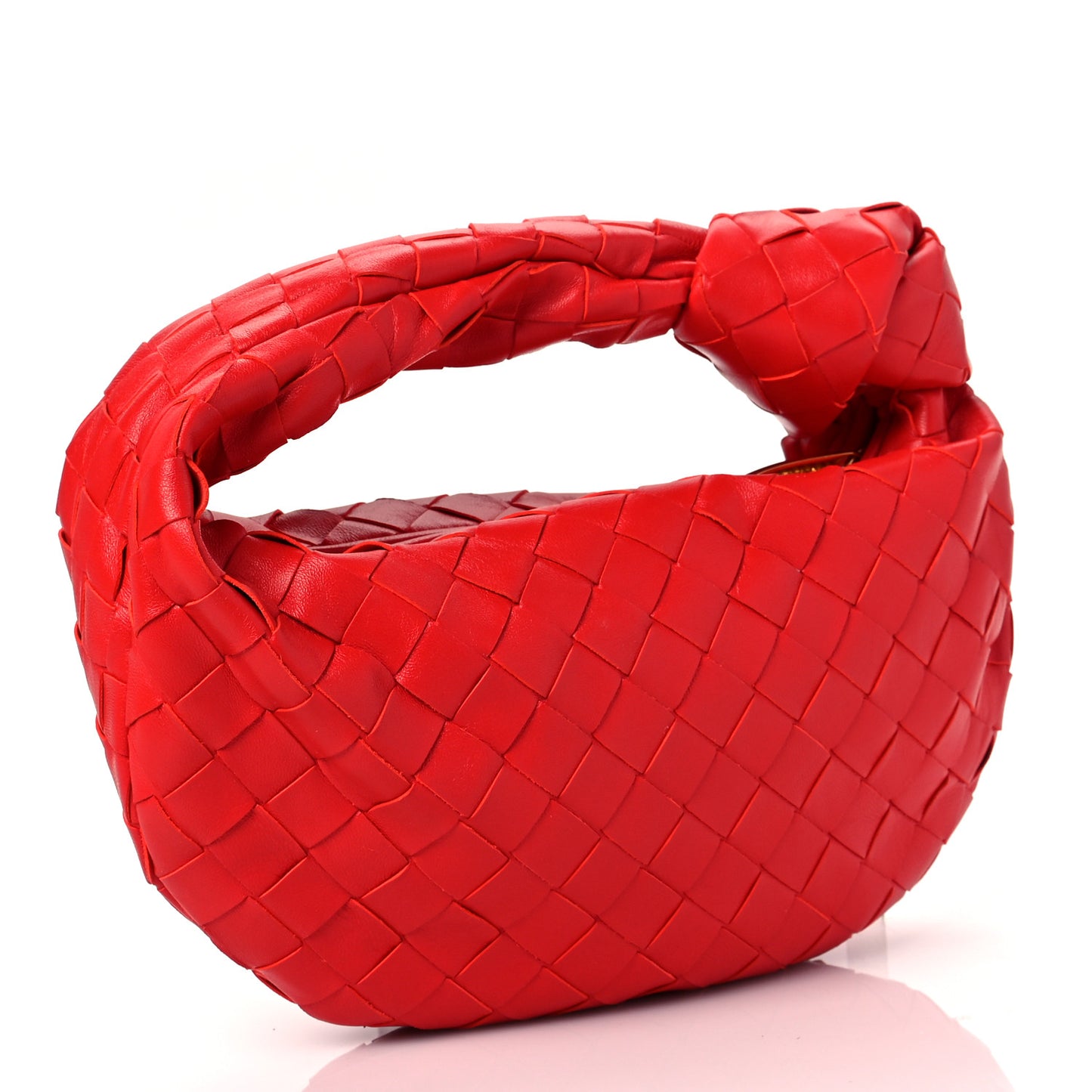 Nappa Intrecciato Mini Jodie Red
