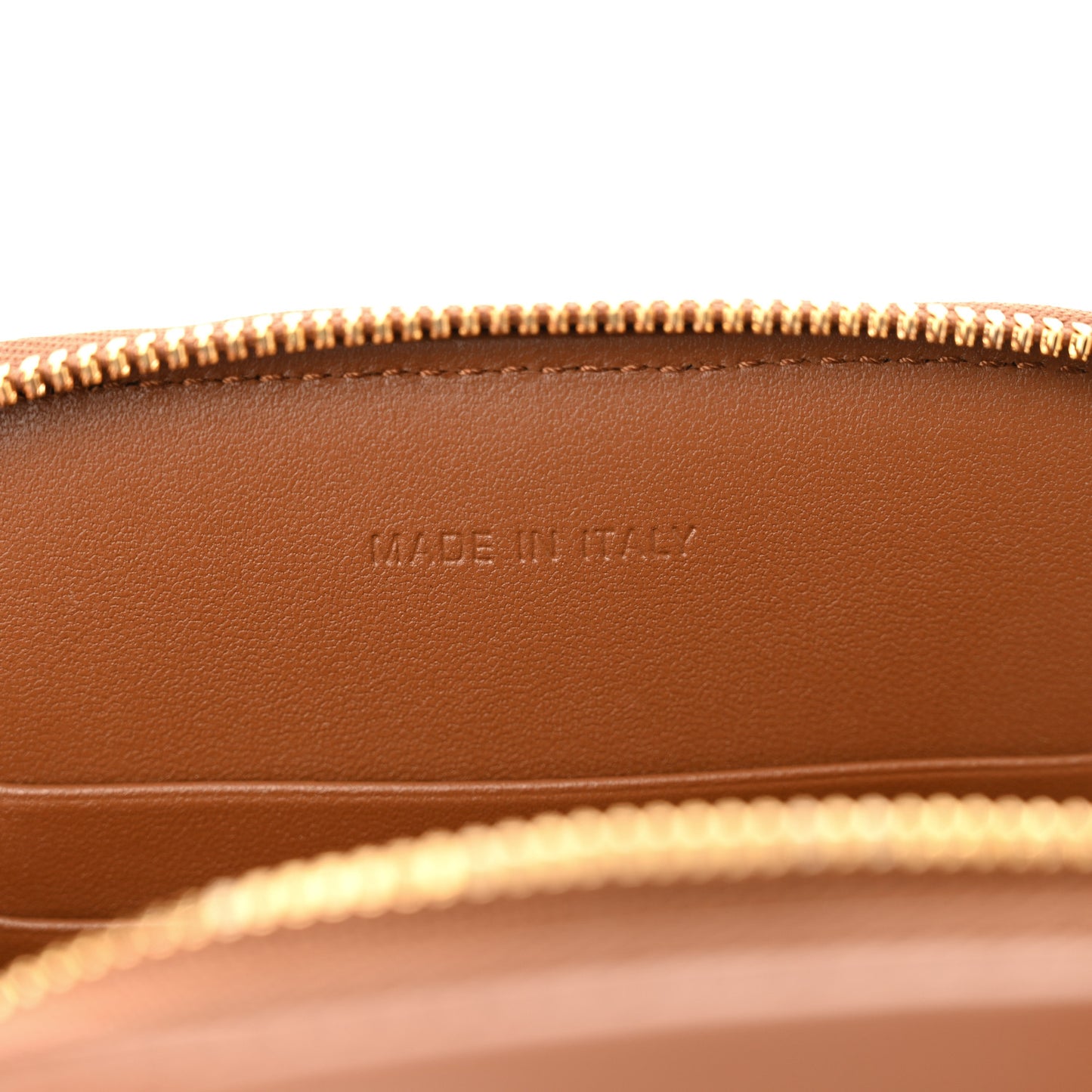 Calfskin CD Signature Oval Crossbody Camera Bag Brown